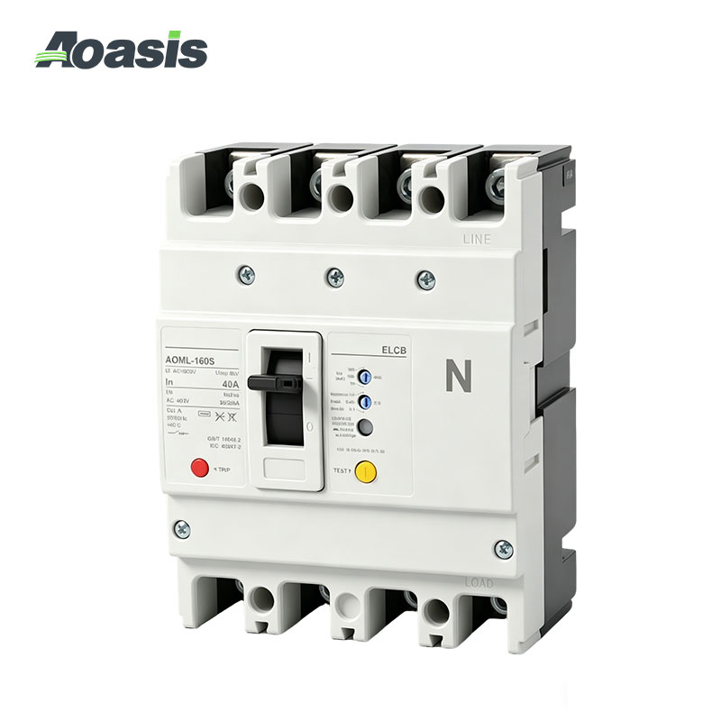 AOML-160-3P/4P Earth Leakage Circuit Breaker